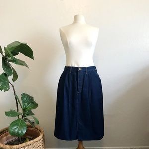 NWOT Wrangler Denim A-Line Skirt Size 15